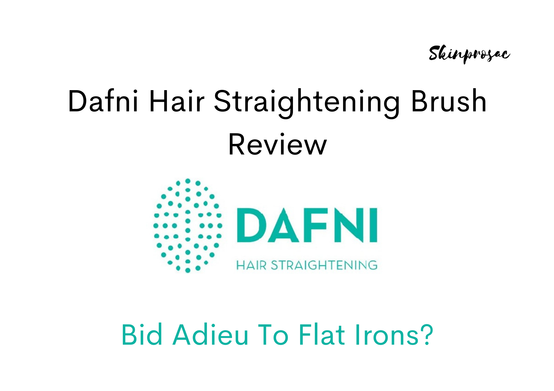 Dafni Hair Straightening Brush Review