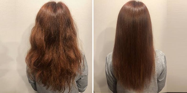 Dafni Rose Gold Go before and after