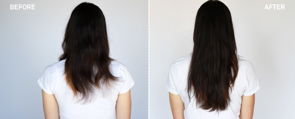 Gro Advanced Hair Serum Before After