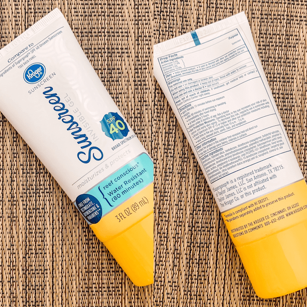 Sunscreen Invisible Gel SPF40  