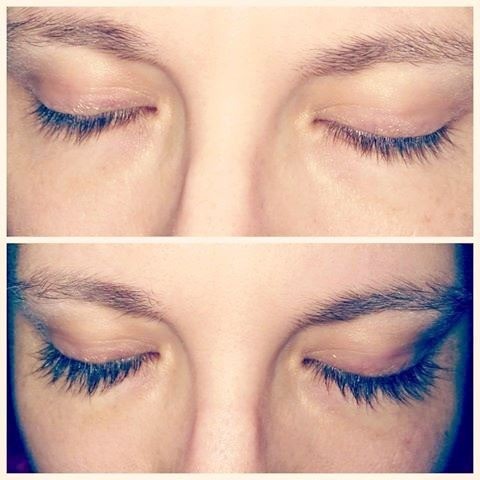 Biotulin eyeLASH XXL before and after
