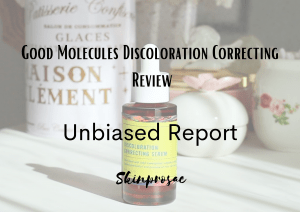 Good Molecules Discoloration Correcting Review