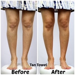Tan Towel before and after Reviews