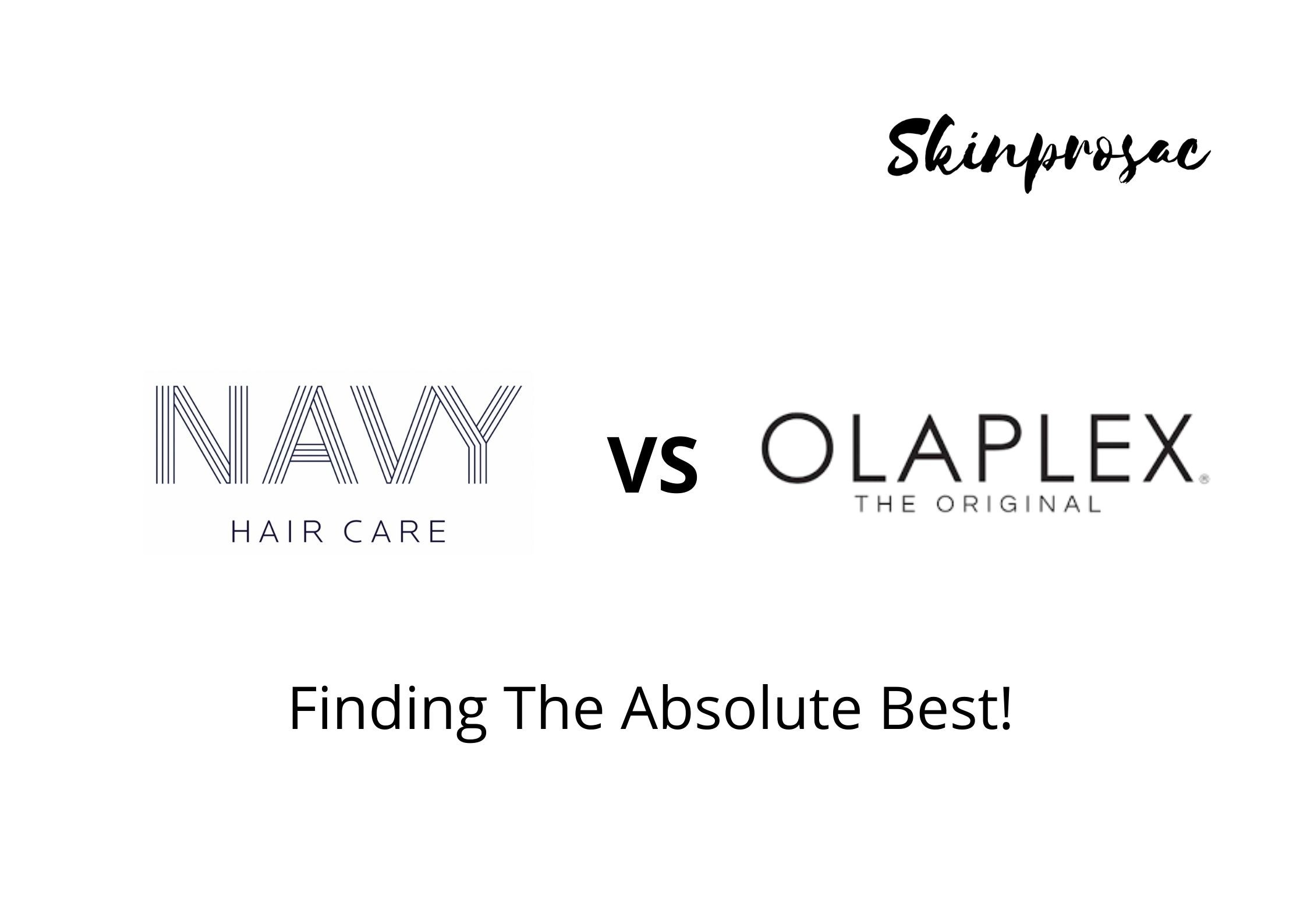 Navy Hair Care VS Olaplex