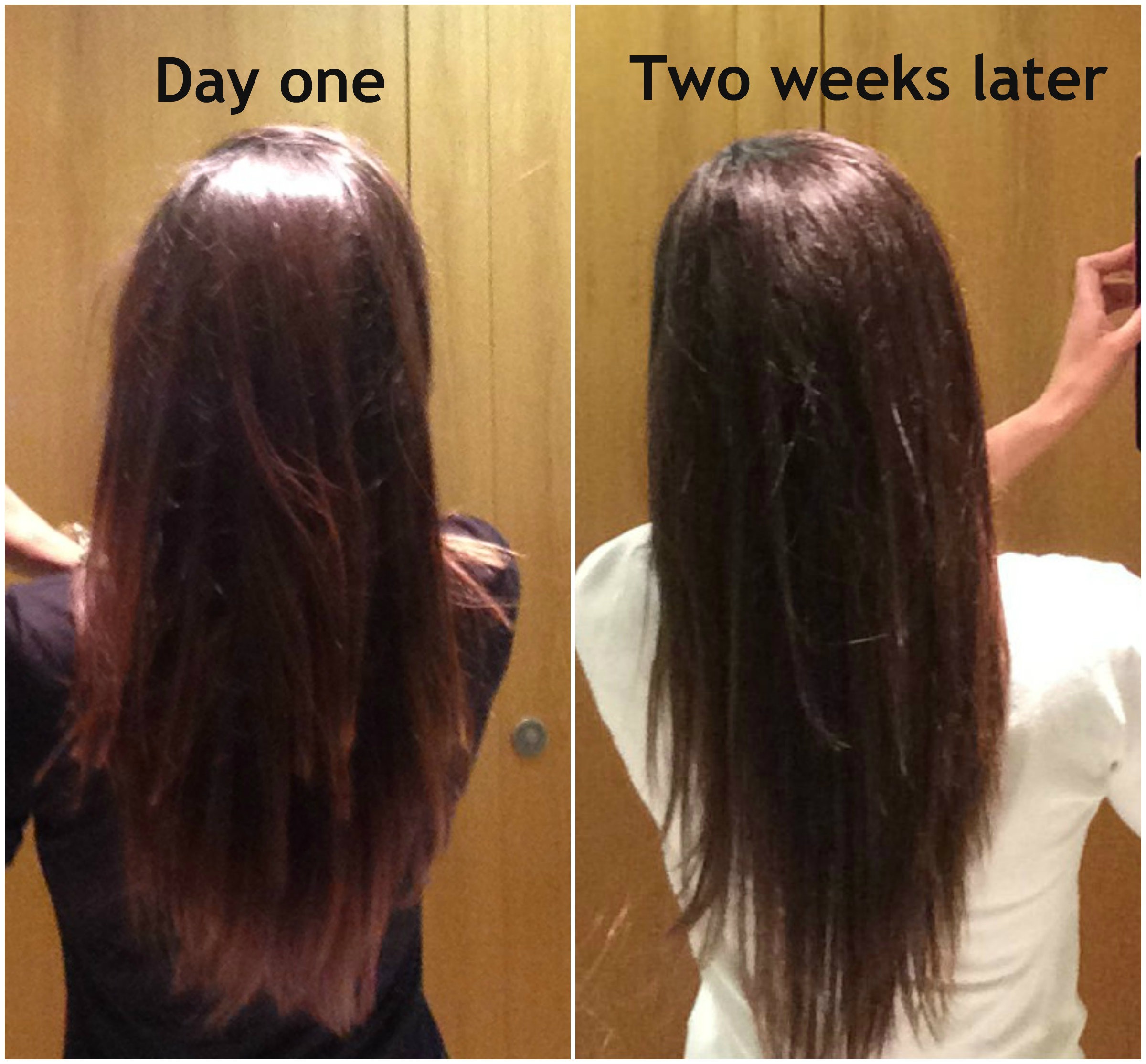 Hair Hero before and after