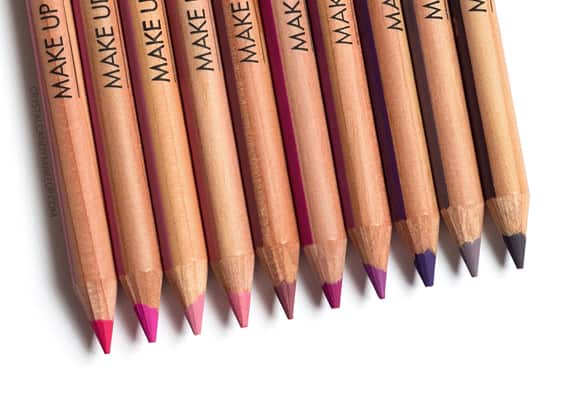 Make Up For Ever Artist Color Pencils Pink Purple Taupe Review 1