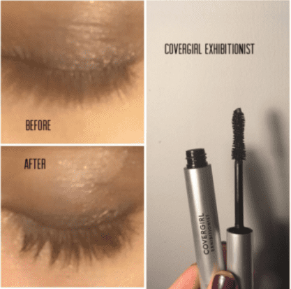 Covergirl Exhibitionist Mascara Before And After