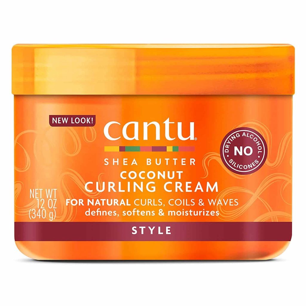 Cantu Coconut Curling Cream with Shea Butter for Natural Hair
