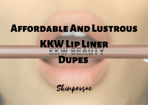 KKW Lip LIner Dupe