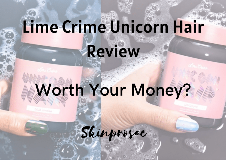 Lime Crime Unicorn Hair Dye review