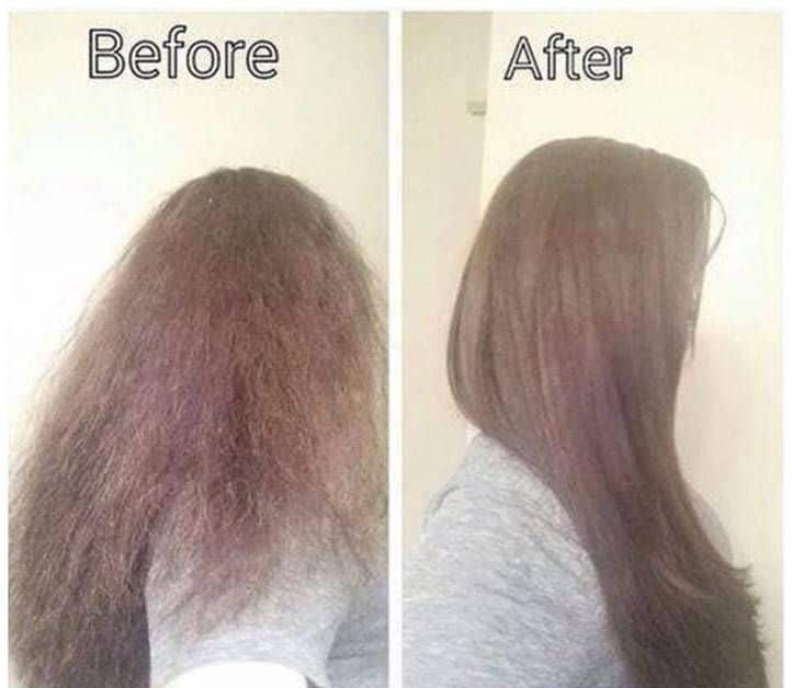 Monat Renew Shampoo before and after